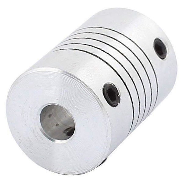 6mm til 8mm Akselkobling 25mm Længde 18mm Diameter Kobling Aluminium Legering Ledforbindelse til 3D P