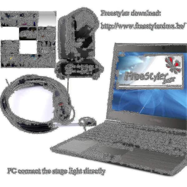 Usb til interfaceadapter DMX512 computer scenen belysningscontroller dæmper Usb Led DMX512 interface