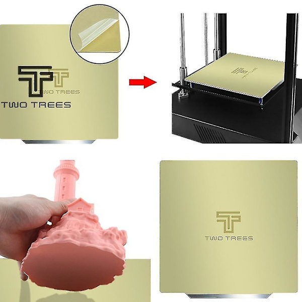 Fjernelse Twotree Stålplade Forudpåført Pei 220/235/310mm Til Printer 220x220mm