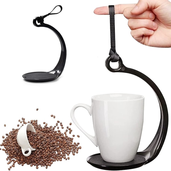 Spill Not Cup Carrier, Anti-spill Mug Cup Holder för varma och kalla drycker, te och kaffe