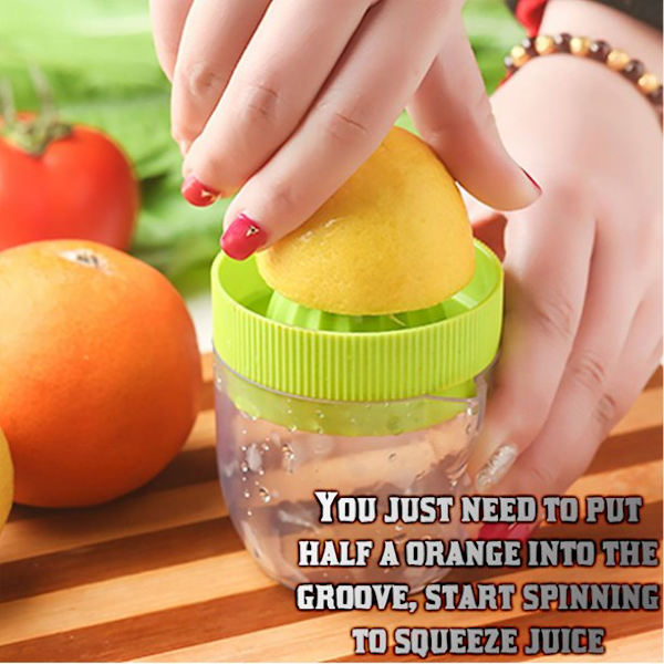 Bærbar DIY Manuel Citrus Juicer Citron Orange Frugt Citron Saft Maskine Presser