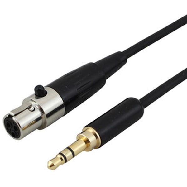 3,5 mm til 3-polet Mini XLR-hun til Bm800 pc-hovedtelefon-mixer-mikrofon-stereokamera-forstærker 0.