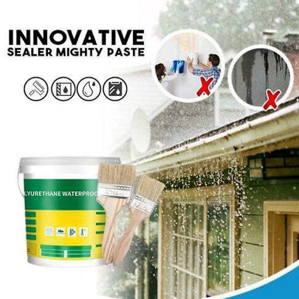 Innovativ Tätningsmassa Mighty Paste Polyuretan Vattentät Beläggning för Hem Hus Badrum Tak Ny