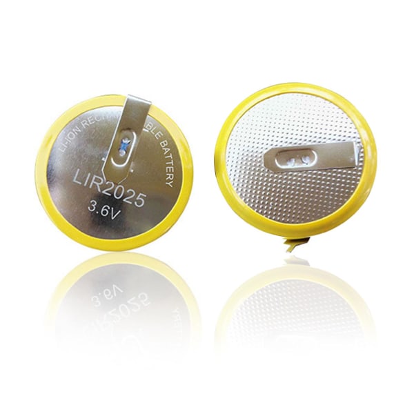 Lir2025 3,6v fjernkontrollknappbatteri for alarmer Dynamiske tokens medisinsk utstyr