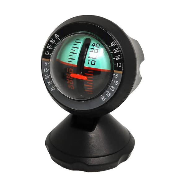 Bilinclinometer Klinometer Kompass Bilnivå Balancer Balancer Mätning Bilinclinometer