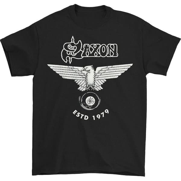 Saxon perustettu 1979 T-paita M