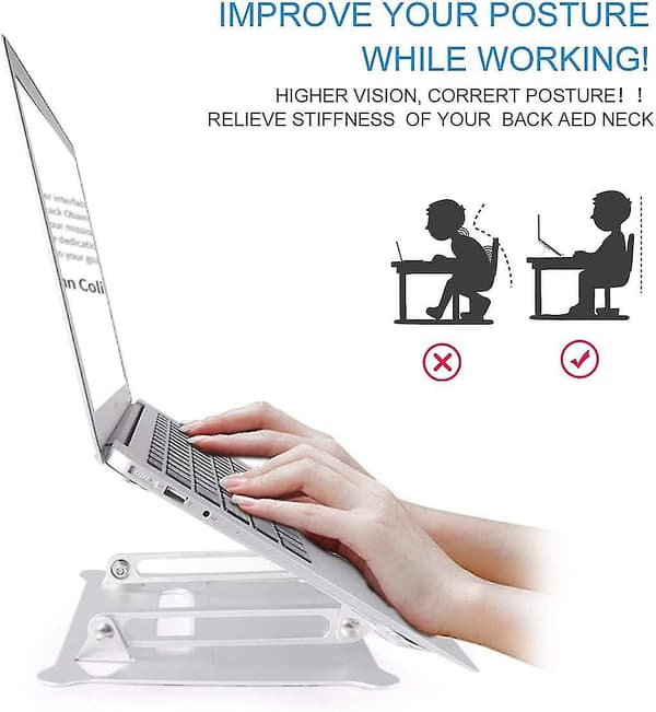 Laptopstativ, Justerbart Laptopstativ, Bärbart Laptopstativ