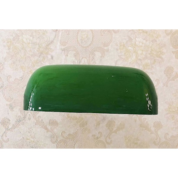 Erstatnings lampeskjerm for banklampe, bordlampe, glasskjerm, flerfarget, erstatnings glass lampeskjerm, grønn skrivebordslampe glasskjerm.