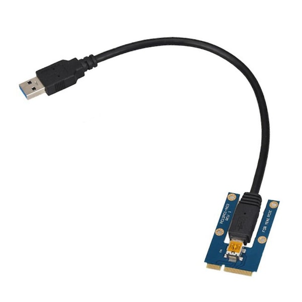 Usb 3.0 Mini Pci-e Til Pcie Pci Express 1x Til 16x Extender Riser Kort Adapter Forlængerkabel Til Mi