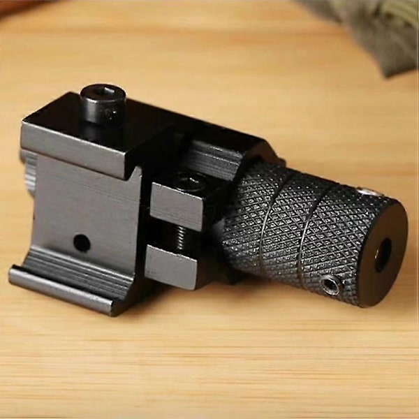 Mini infraröd lasersikte upp, ner, vänster och höger justerbar laserficklampa med hög transmittanslins lärarpenna instrument (rött ljus + 11 och 22m