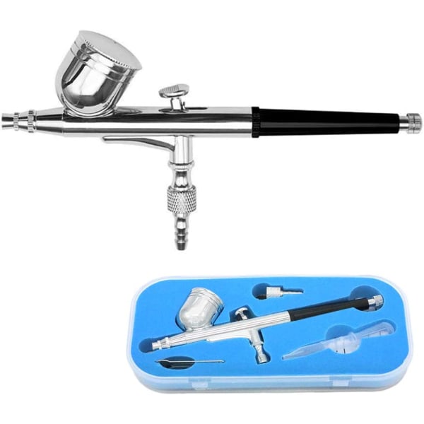 Airbrush Gravity Feed Double Action Airbrush Kit For Nail Ar