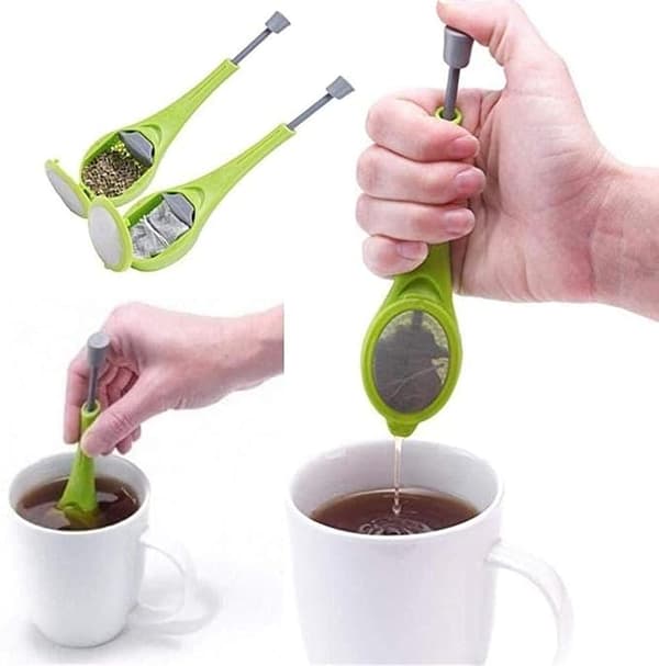 Silikon Teestrøer Temaker Te Bold Te Strøer Løse Blade Infuser
