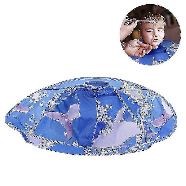 Børne Barber Kappe Kompatibel Med Børneklipning Paraply Hår Catcher Børn Hår Styling Klipning Cap
