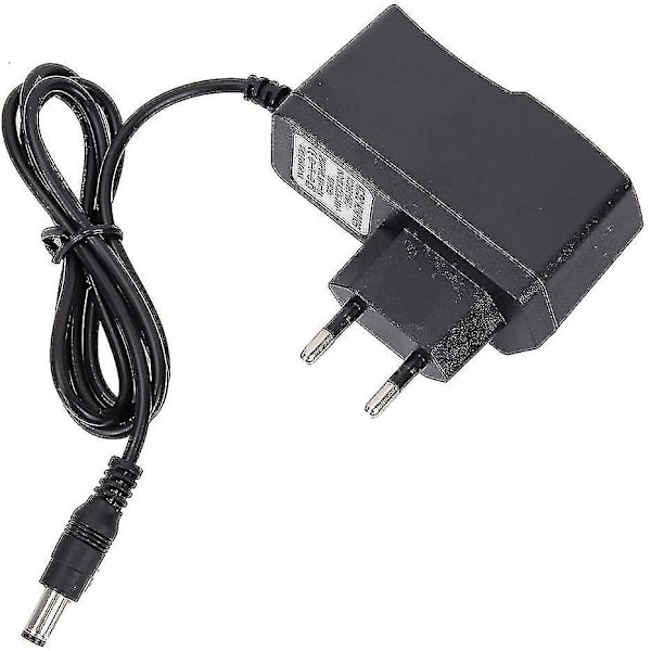 Tangentbord Piano Strömadapter, Universell 9v Ac/dc Strömadapter För Digitalt Tangentbord E-piano Klavir Tangentbord Musikinstrument, 100-240v (EU-kontakt)