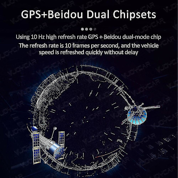 Den nyeste Gps Hud digitale speedometer Plug And Play Alle biler Stor skrift Kmh Mph Biltilbehør