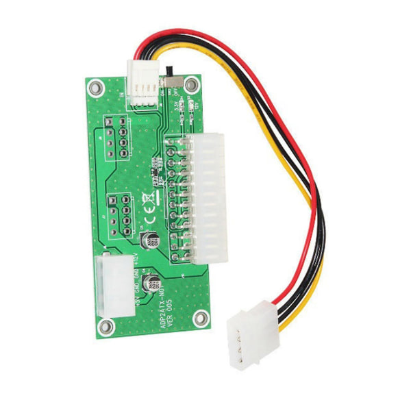 Add2psu Atx 24pin til 4pin strømforsyning Sync Starter Card Dual Psu Adapter