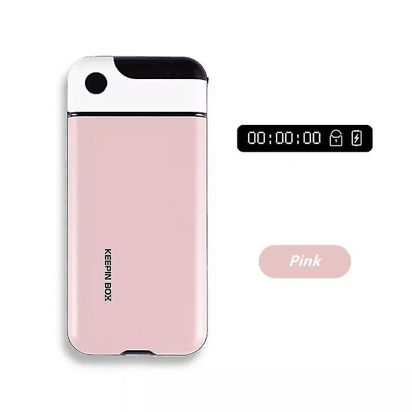 Smartphone Timing Lock Box Telefon Timing Box Selvdisciplin (farve: pink)