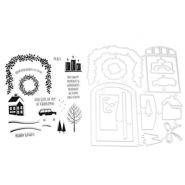 Stempler og Stanseforme til Kortfremstilling DIY Scrapbooking Kunsthåndværk