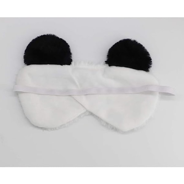 3D sovemaske for menn Blackout Morsom sovemaske for kvinner Søt øye panda