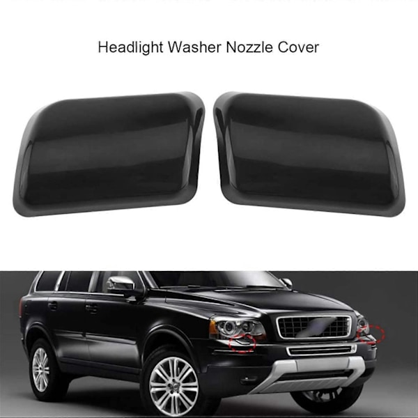 Venstre side for XC90 2002-2006 Frontfanger Lykt Spylerdyse Deksel 30698208