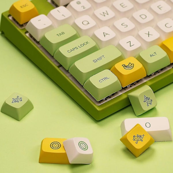 Xda Höjd Pbt Keycaps Frukt 135 Tangenter Keycap För Mekaniskt Tangentbord Dye Subb