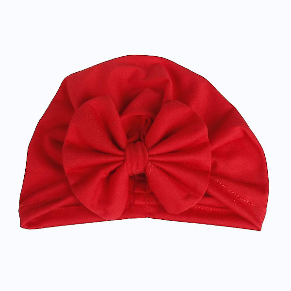 Nyfødt babylue Baby turban bue Baby pannebånd Jente barn hårtilbehør