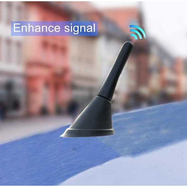 Sort 6,5 cm Bilradio Tagantenne Kort Antenne Tilbehør Til Citroen C4 C3 C5 C1 C2 Berlingo Celysee Cactus Picasso