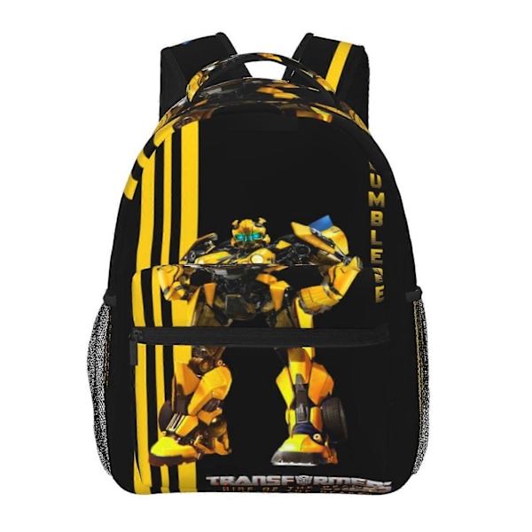 i5 TransFormer Boy Ryggsäck Barnryggsäck 3D Anime Fan Gåvor Ryggsäck Vattentät Lätt Barnryggsäckar för Pojkar Flickor hhS5