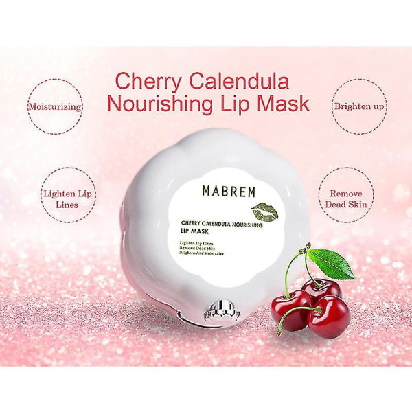 Renekton Mabrem Cherry Calendula Nourishing Lip Mask 10g Sleeping Huulivoide