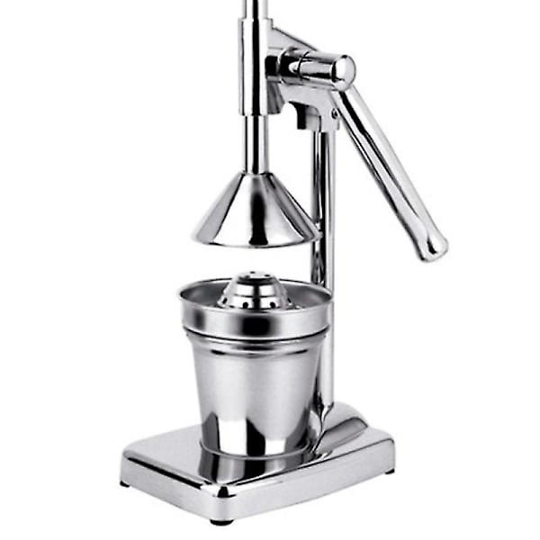 Manuell press rostfritt stål fruktjuicepress handhållen grönsaksfrukt apelsinjuice maker mixer juice