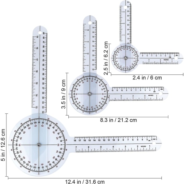 Goniometersett Finger Goniometer Digital Goniometer Protrakt