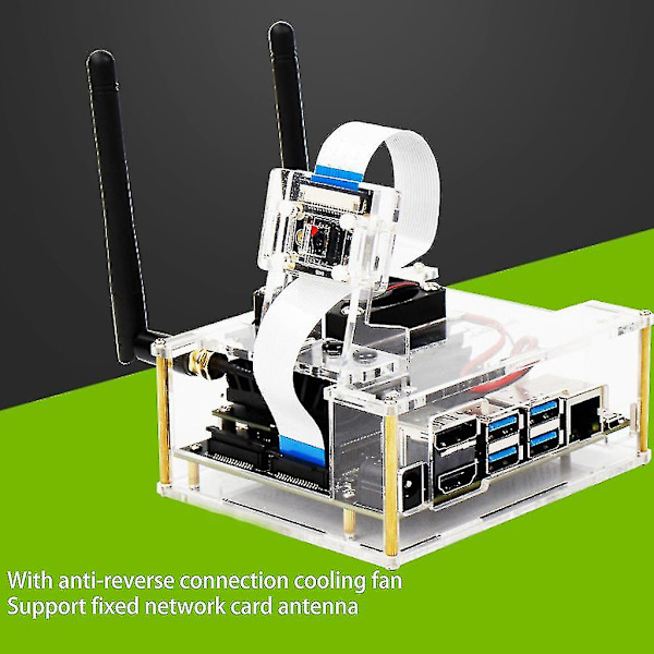 Akryl Experimentell Genomskinlig För Fodral För Nvidia För Jetson För Nano Kort