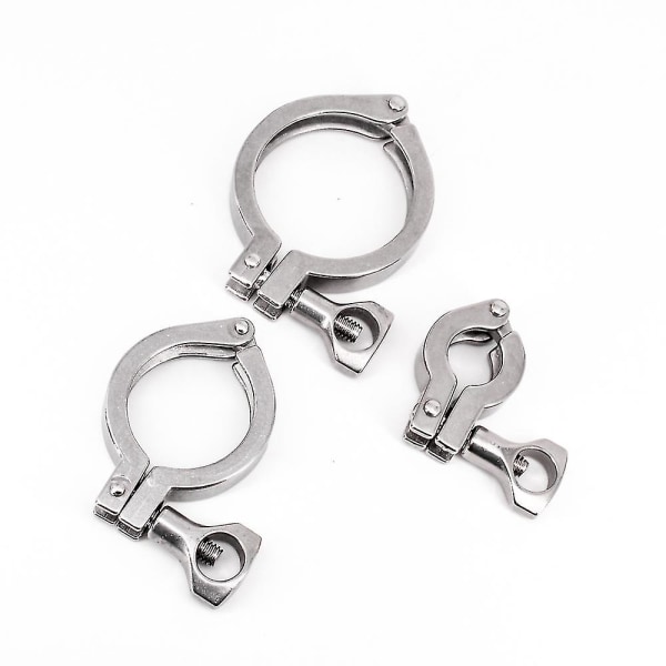 K25.4-233mm 0.5 Quot; 0.75 Quot; 1 Quot; 1.5 Quot; 2 Quot; 2.5 Quot; 3 Quot; 4 Quot; 5 Quot; 6 Quot; Tri Clamp Sus 304 Rustfritt Stål Sanitær Rør F K77.5mm 225g