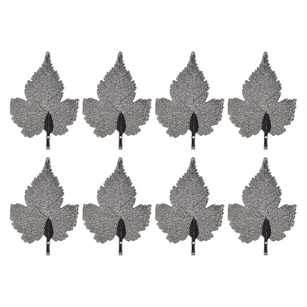 8 stk Maple Leaf Pendant Gjør-det-selv-håndverk Galvanisering Leaf Smykker Pendant For Øredobber Halskjeder Anklets