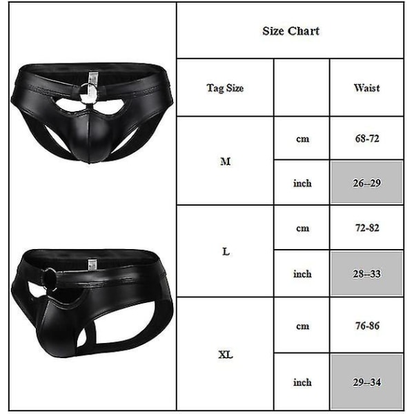 Erotiska herrstringtrosor Jockstrap G-string Bulge Pouch Underpants