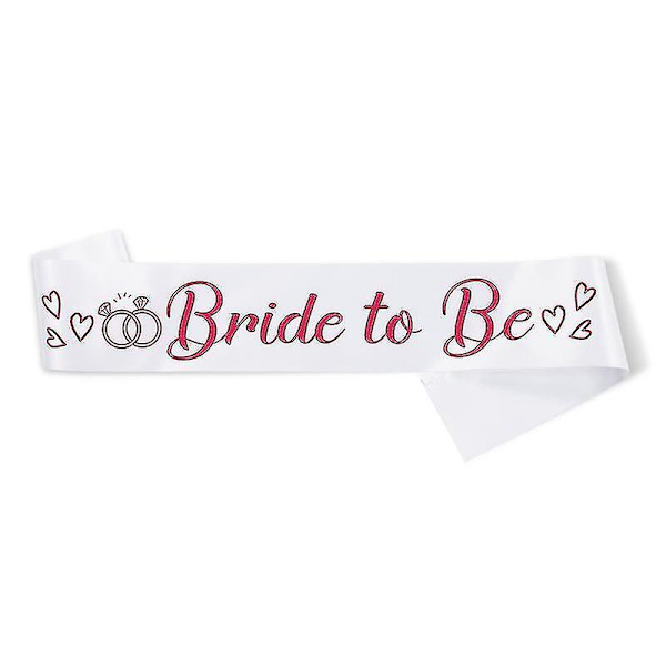 Brud-till-vara-sash Brudklänningsfest Sash Selempang Hönsnatt Möhippafest