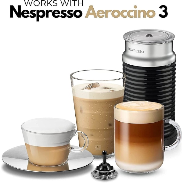 Aeroccino 3 -maidonvaahdottimen vispilän korvaava osa Nespresso-laitteisiin