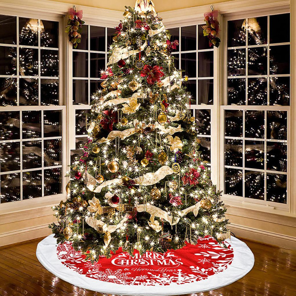 Joulukuusihame Home Party Xmas Trees Base Cover lattiamatto