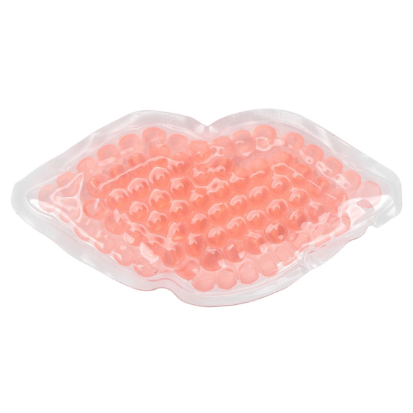 12cm Läppformad Isförpackning Små Sår Kall Kompress Lindra Lätt Svullnad Gelpack