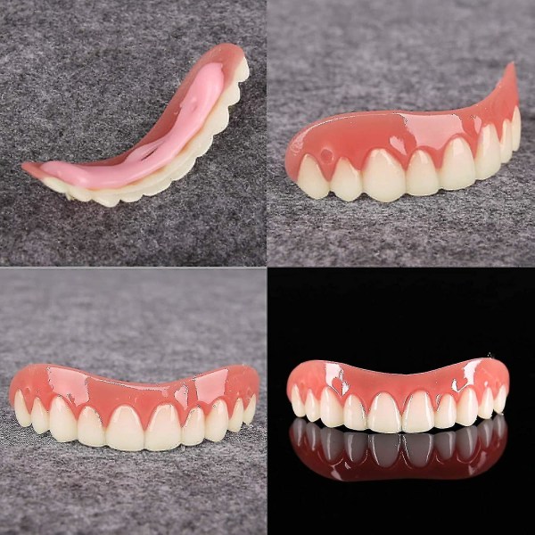 Midlertidige tandproteser med kunstige tænder