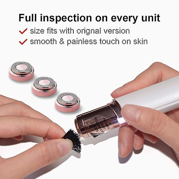 Z Ansigts Epilator Udskiftningshoved Til At Fjerne Ansigtshår