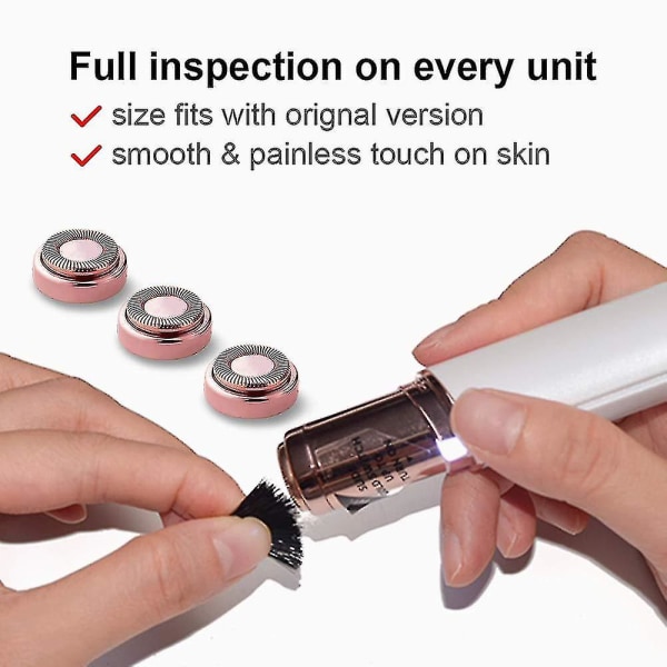 Z Ansikts Epilator Hode Bytte For Å Fjerne Ansiktshår