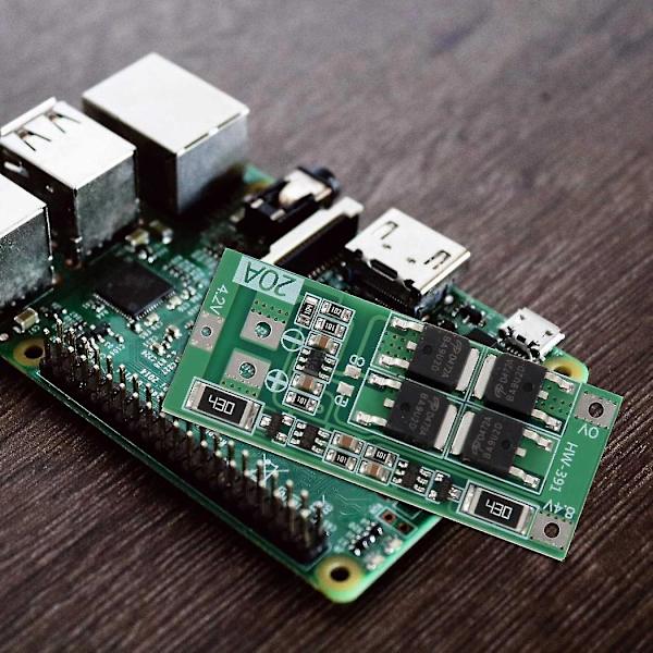 2s 20a 8.4v Li-ion Litium-akku 18650 Lataus Pcb Bms Suojauslevy