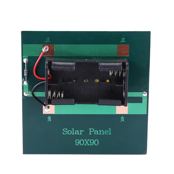 1w 4v Genopladelig Aa Batteri Solcelleoplader Med Til 2x