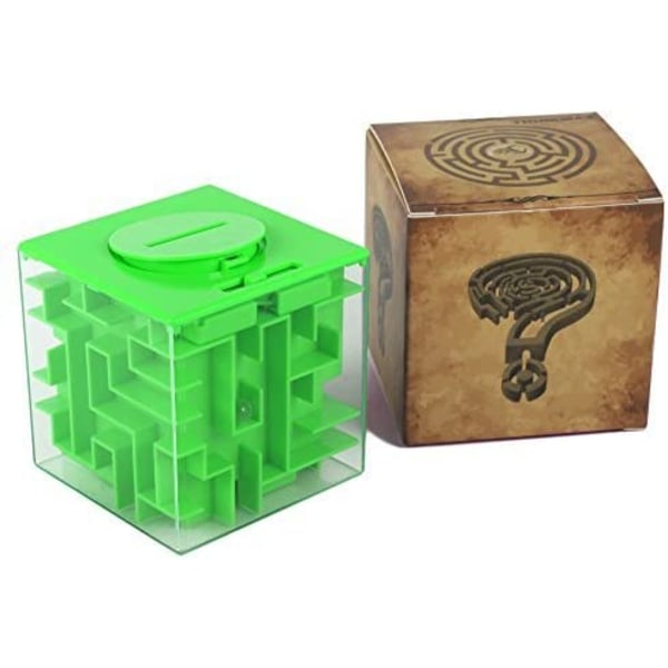 Money Maze Puzzle Box, Great Money Gift Holder Box, Sjov Maze Puslespil til børn og voksne.
