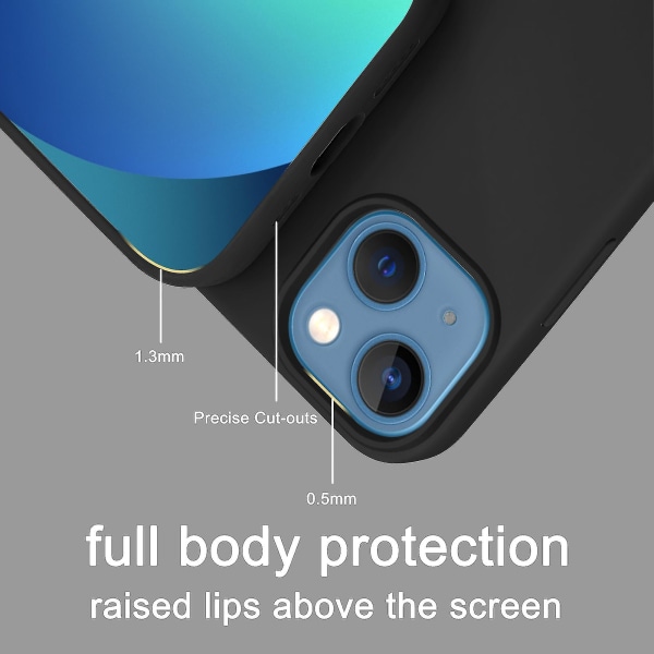 Silikon vanntett sublimeringsmobildeksel til Iphone 13