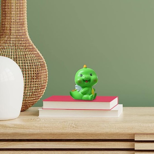 Modern Dinosaurier Staty Dekor Konstnär Skrivbords Prydnader Samling Mittenstycke Ha Little Dinosaur C