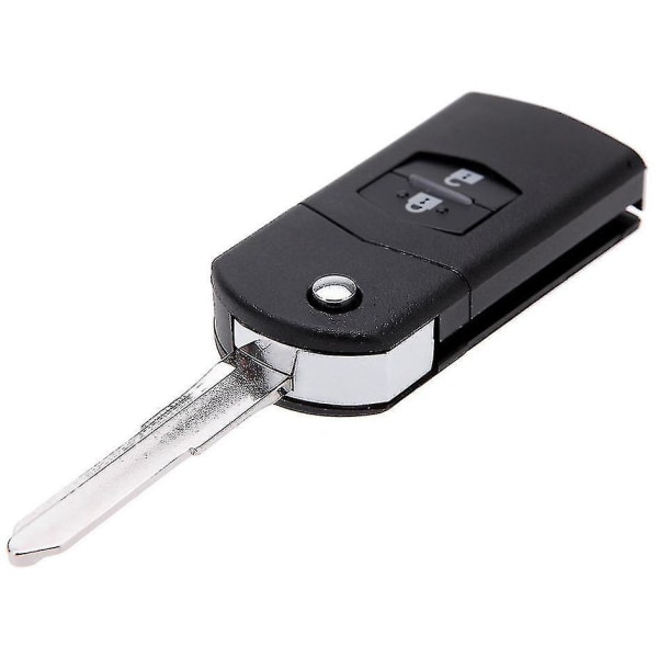2 painikkeen avaimeton kaukosäädin avaimenperän napsauttava yhteensopiva Mazda 3 5 6