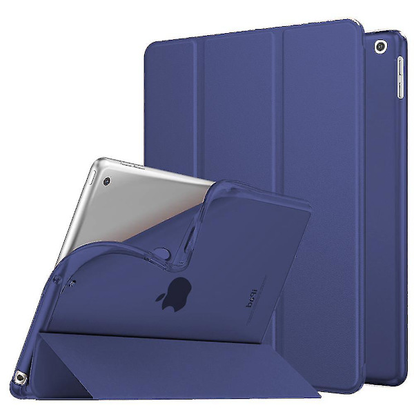 Etui til iPad 7. generasjon med automatisk søvn/våkne-funksjon, rebound trifold smart etui for