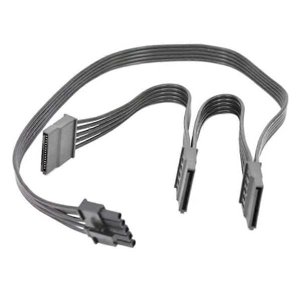 5PIN - SATA 3x 15Pin Virtalähdemoduulin linja V550 V650 V750 V850 700 V1200 80CM